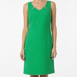 Michael Kors Collection Green Sleeveless Shift Dress